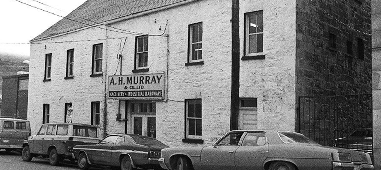 Historic photo of the Murray Premises.