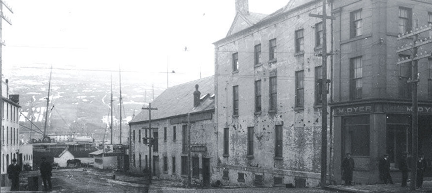 Historic photo of the Murray Premises.