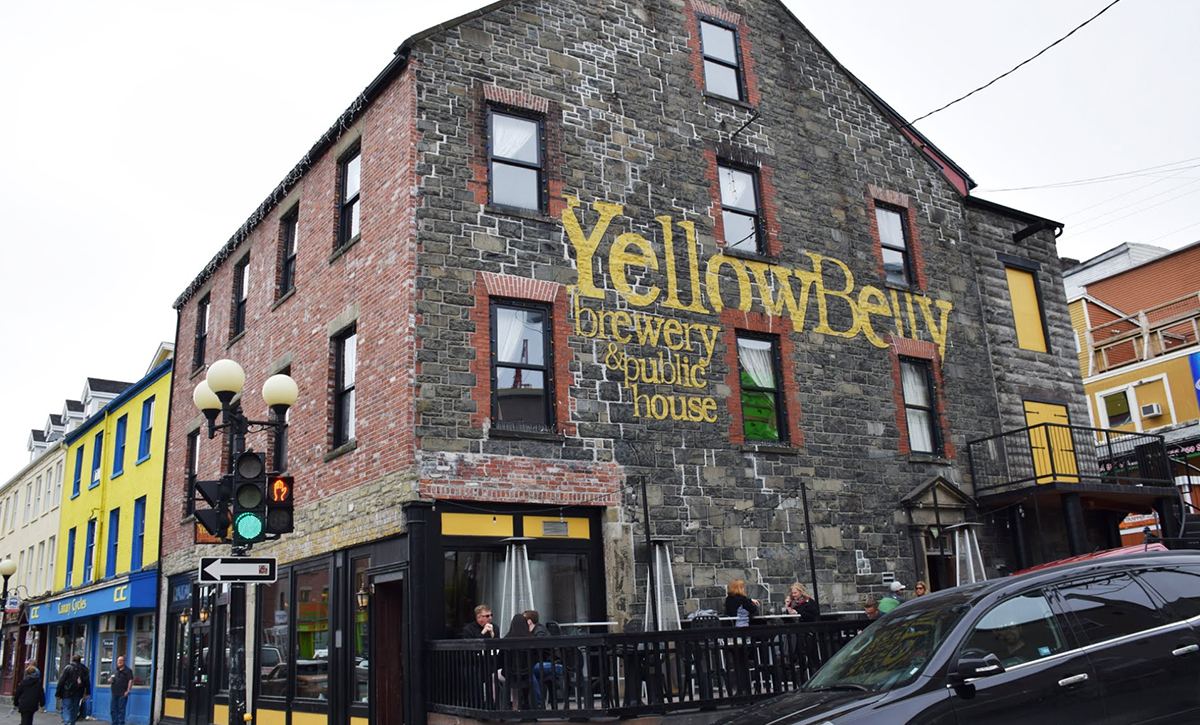 YellowBelly Brewery on Water Street.