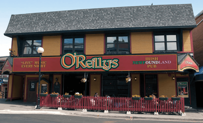 O'Reilly Irish Newfoundland Pub on George Street
