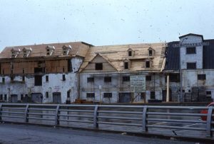 Murray Premises Building restoration in 1979